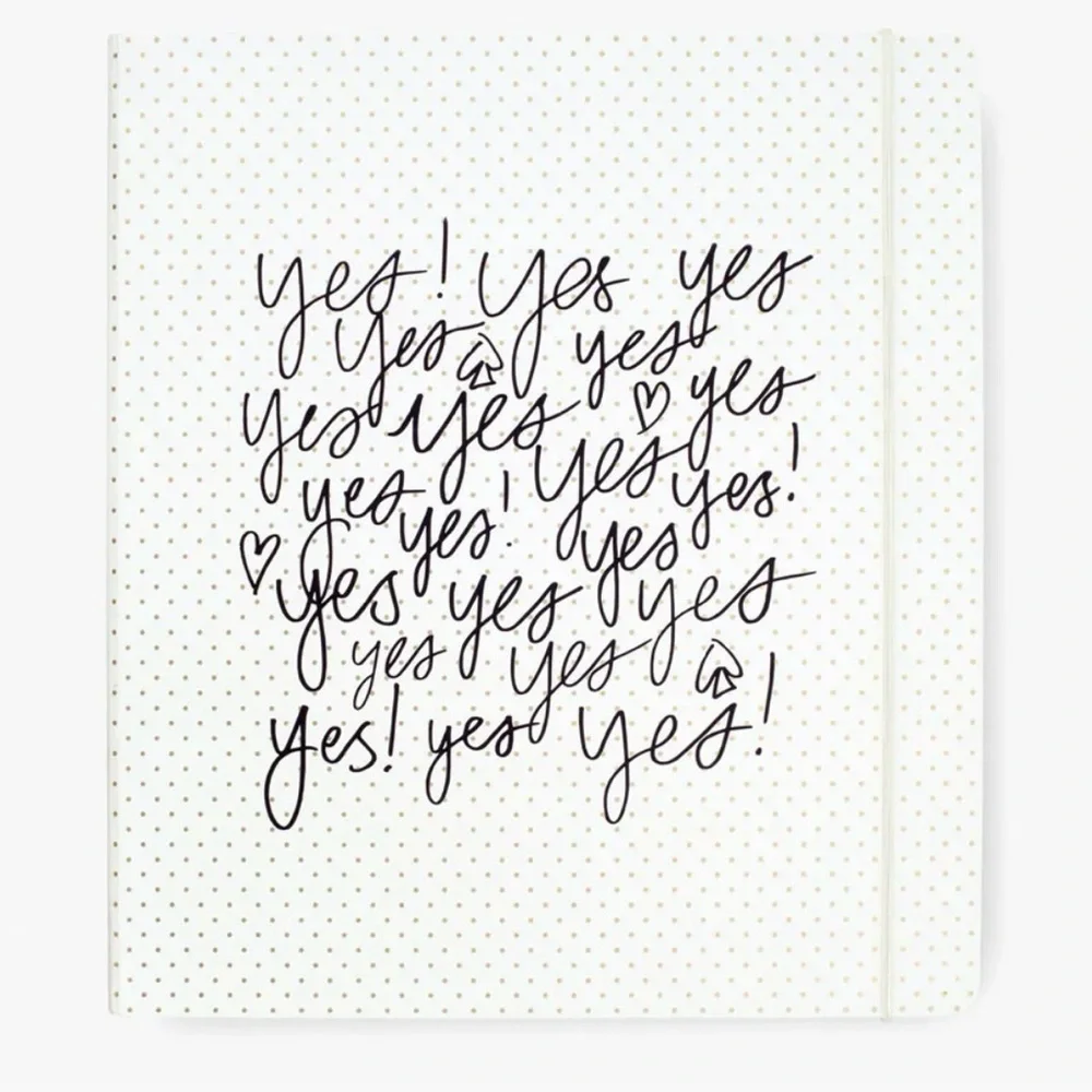 Kate Spade Yes Yes Yes Bridal Planner NIB